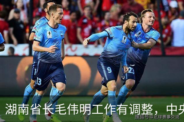 湖南省长毛伟明工作有调整，中央决定他不再担任省委副书记职务